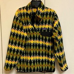 Vintage Patagonia fleece sweater ski skiing snowboard snowboarding winter rare